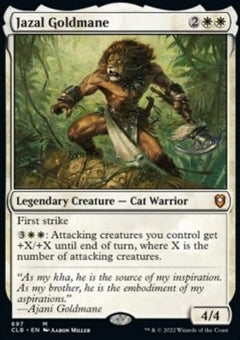 Jazal Goldmane⁣ - Commander Legends: Battle for Baldur's Gate: Extras⁣ (Mythic)⁣ [697]