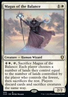 Magus of the Balance⁣ - Commander Legends: Battle for Baldur's Gate: Extras⁣ (Rare)⁣ [699]
