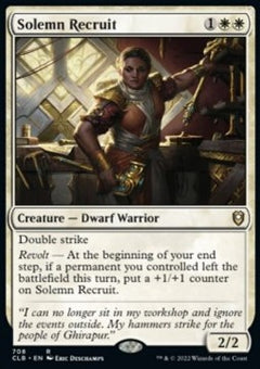 Solemn Recruit⁣ - Commander Legends: Battle for Baldur's Gate: Extras⁣ (Rare)⁣ [708]
