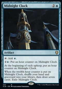 Midnight Clock⁣ - Commander Legends: Battle for Baldur's Gate: Extras⁣ (Rare)⁣ [727]