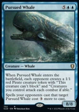 Pursued Whale⁣ - Commander Legends: Battle for Baldur's Gate: Extras⁣ (Rare)⁣ [732]