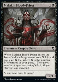 Malakir Blood-Priest⁣ - Commander Legends: Battle for Baldur's Gate: Extras⁣ (Common)⁣ [760]