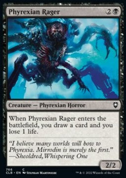 Phyrexian Rager⁣ - Commander Legends: Battle for Baldur's Gate: Extras⁣ (Common)⁣ [766]