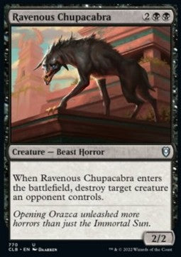 Ravenous Chupacabra⁣ - Commander Legends: Battle for Baldur's Gate: Extras⁣ (Uncommon)⁣ [770]