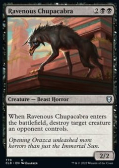 Ravenous Chupacabra⁣ - Commander Legends: Battle for Baldur's Gate: Extras⁣ (Uncommon)⁣ [770]