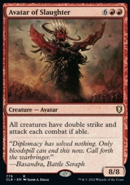 Avatar of Slaughter⁣ - Commander Legends: Battle for Baldur's Gate: Extras⁣ (Rare)⁣ [779]