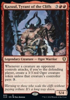 Kazuul, Tyrant of the Cliffs⁣ - Commander Legends: Battle for Baldur's Gate: Extras⁣ (Rare)⁣ [800]