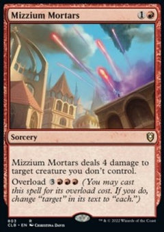 Mizzium Mortars⁣ - Commander Legends: Battle for Baldur's Gate: Extras⁣ (Rare)⁣ [803]