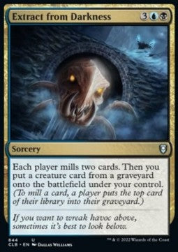 Extract from Darkness⁣ - Commander Legends: Battle for Baldur's Gate: Extras⁣ (Uncommon)⁣ [844]