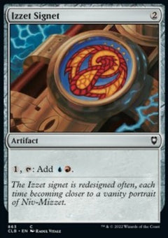 Izzet Signet⁣ - Commander Legends: Battle for Baldur's Gate: Extras⁣ (Common)⁣ [863]