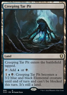 Creeping Tar Pit⁣ - Commander Legends: Battle for Baldur's Gate: Extras⁣ (Rare)⁣ [888]