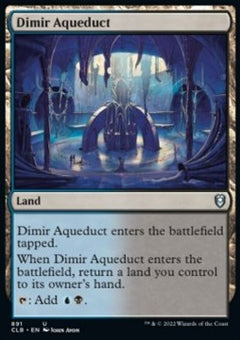 Dimir Aqueduct⁣ - Commander Legends: Battle for Baldur's Gate: Extras⁣ (Uncommon)⁣ [891]
