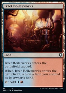 Izzet Boilerworks⁣ - Commander Legends: Battle for Baldur's Gate: Extras⁣ (Uncommon)⁣ [897]