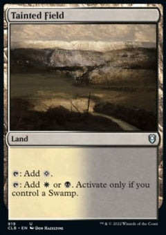 Tainted Field⁣ - Commander Legends: Battle for Baldur's Gate: Extras⁣ (Uncommon)⁣ [919]