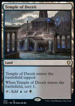 Temple of Deceit⁣ - Commander Legends: Battle for Baldur's Gate: Extras⁣ (Rare)⁣ [922]