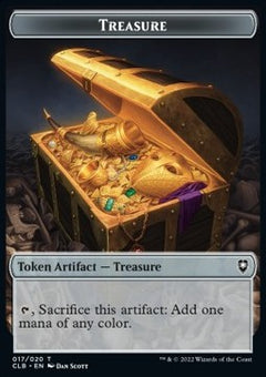 Treasure Token⁣ - Commander Legends: Battle for Baldur's Gate: Extras⁣ (Token)⁣ [T17]