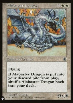 Alabaster Dragon⁣ - The List⁣ (Rare)