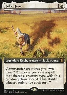 Folk Hero (V.2)⁣ - Commander Legends: Battle for Baldur's Gate: Extras⁣ (Mythic)⁣ [608]