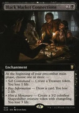 Black Market Connections (V.2)⁣ - Commander Legends: Battle for Baldur's Gate: Extras⁣ (Rare)⁣ [620]