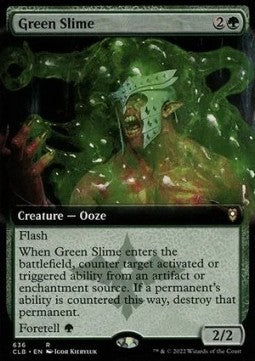 Green Slime (V.2)⁣ - Commander Legends: Battle for Baldur's Gate: Extras⁣ (Rare)⁣ [636]