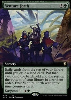 Venture Forth (V.2)⁣ - Commander Legends: Battle for Baldur's Gate: Extras⁣ (Rare)⁣ [639]