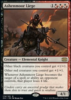 Ashenmoor Liege⁣ - Double Masters 2022⁣ (Rare)⁣ [174]