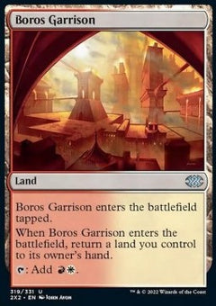 Boros Garrison⁣ - Double Masters 2022⁣ (Uncommon)⁣ [319]