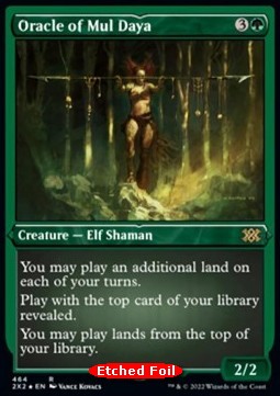 Oracle of Mul Daya (V.2)⁣ - Double Masters 2022: Extras⁣ (Rare)⁣ [464]