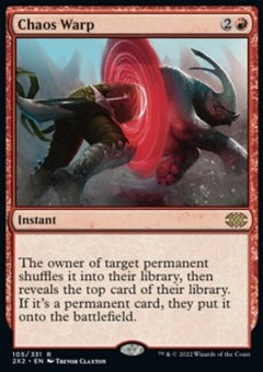 Chaos Warp⁣ - Double Masters 2022⁣ (Rare)⁣ [105]