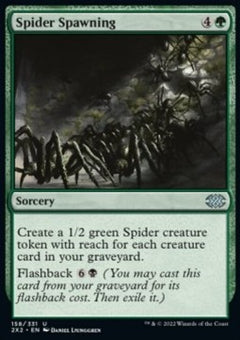 Spider Spawning⁣ - Double Masters 2022⁣ (Uncommon)⁣ [158]