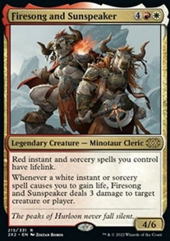 Firesong and Sunspeaker⁣ - Double Masters 2022⁣ (Rare)⁣ [215]
