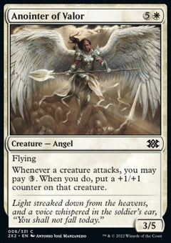 Anointer of Valor⁣ - Double Masters 2022⁣ (Common)⁣ [6]