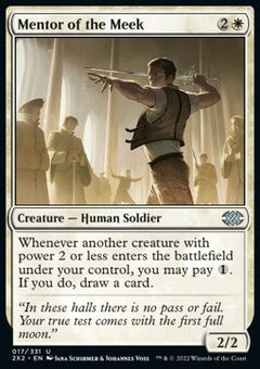 Mentor of the Meek⁣ - Double Masters 2022⁣ (Uncommon)⁣ [17]