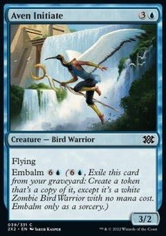 Aven Initiate⁣ - Double Masters 2022⁣ (Common)⁣ [39]