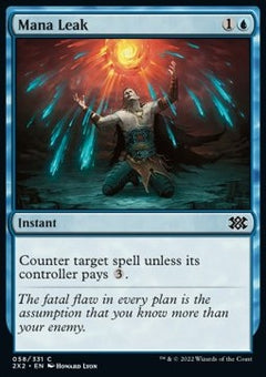Mana Leak⁣ - Double Masters 2022⁣ (Common)⁣ [58]