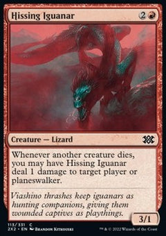 Hissing Iguanar⁣ - Double Masters 2022⁣ (Common)⁣ [113]