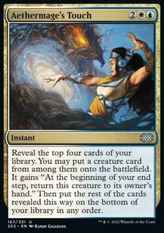 Aethermage's Touch⁣ - Double Masters 2022⁣ (Uncommon)⁣ [167]