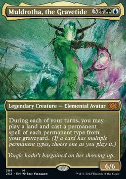Muldrotha, the Gravetide (V.1)⁣ - Double Masters 2022: Extras⁣ (Mythic)⁣ [384]
