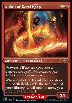 Abbot of Keral Keep⁣ - Double Masters 2022: Extras⁣ (Rare)⁣ [446]