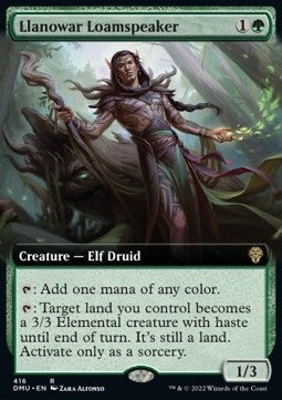 Llanowar Loamspeaker⁣ - Dominaria United: Extras⁣ (Rare)⁣ [416]
