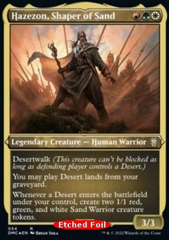 Hazezon, Shaper of Sand⁣ - Commander: Dominaria United: Extras⁣ (Rare)⁣ [54]