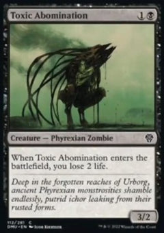 Toxic Abomination⁣ - Dominaria United⁣ (Common)⁣ [112]