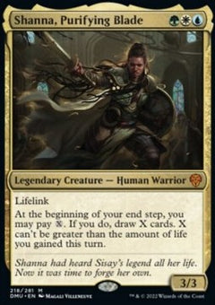 Shanna, Purifying Blade⁣ - Dominaria United⁣ (Mythic)⁣ [218]