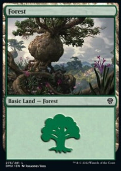 Forest (V.2)⁣ - Dominaria United⁣ (Land)⁣ [275]
