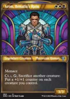Aron, Benalia's Ruin (V.1)⁣ - Dominaria United: Extras⁣ (Uncommon)⁣ [292]