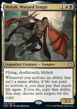 Verrak, Warped Sengir⁣ - Commander: Dominaria United⁣ (Rare)⁣ [16]