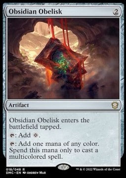 Obsidian Obelisk⁣ - Commander: Dominaria United⁣ (Rare)⁣ [18]