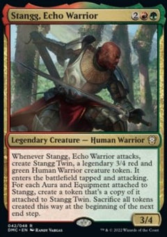Stangg, Echo Warrior⁣ - Commander: Dominaria United⁣ (Rare)⁣ [42]