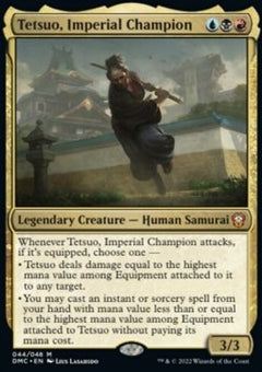 Tetsuo, Imperial Champion⁣ - Commander: Dominaria United⁣ (Mythic)⁣ [44]