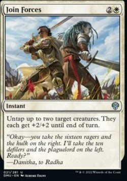 Join Forces⁣ - Dominaria United⁣ (Uncommon)⁣ [21]